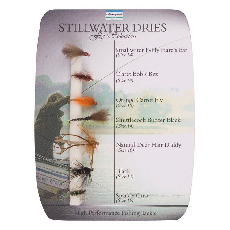 Shakespeare Sigma Fly Stillwater Dries Fishing Fly Assortment